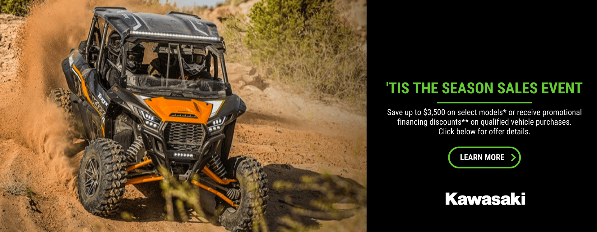 Kawasaki Sales event